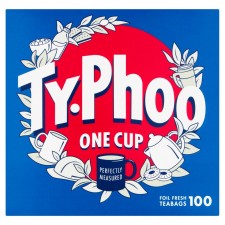 Typhoo One Cup 100 Teabags 