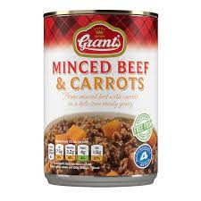 Grants Minced Beef and Carrots 6 x 392g