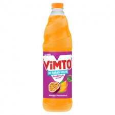 Vimto Mango and Passionfruit No Added Sugar Squash 1L Bottle