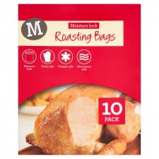 Morrisons Microwave and Roast Bags 10 per pack