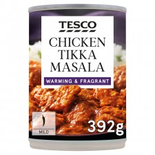 Tesco Chicken Tikka Masala 392g can