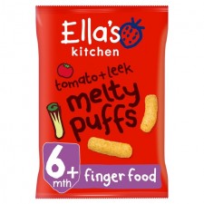 Ellas Kitchen Melty Puffs Tomatoes and Leeks 20g