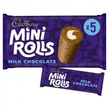 Cadbury Chocolate Mini Rolls 5 pack
