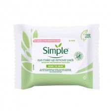 Simple Eye Make Up Remover Pads 30s