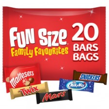 Mars Variety 20 Funsize Bars 358g