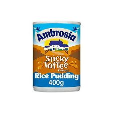 Ambrosia Sticky Toffee Flavour Rice Pudding 400g