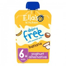 Ellas Kitchen Organic Dairy Free Coconut Milk Banana Yogurt 90g 6 Months