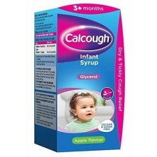 Calcough Infant Syrup Apple 3+ Months 125ml