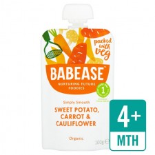Babease Organic Sweet Potato Carrot and Cauliflower 100g
