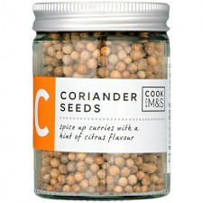Marks and Spencer Cook with M&S Coriander Seeds 27g in Glass Jar