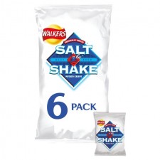 Walkers Salt n Shake Crisps 6 Pack 
