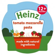 Heinz 12 Month Tomato and Mozzarella Pasta Shells 200g Tray