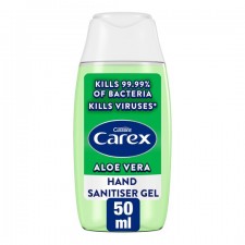 Carex Hand Gel Antibacterial Aloe Vera 50ml