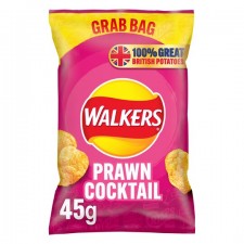 Walkers Prawn Cocktail Crisps 45g 