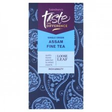 Sainsburys Taste the Difference Assam Blend Loose Tea 125g.
