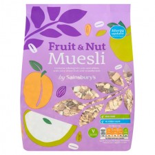 Sainsburys Fruit and Nut Muesli 750g