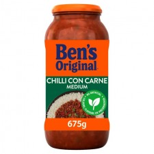 Bens Original Chilli Con Carne Sauce Medium 675g
