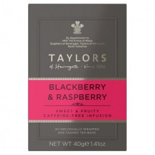 Taylors of Harrogate Blackberry and Raspberry Teabags 20 per pack