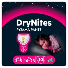 Huggies DryNites Pyjama Pants 10 pack 3-5 Years