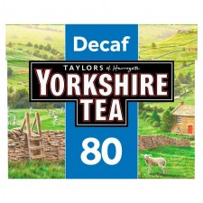 Yorkshire Tea Decaffeinated 80s Teabags 250g  