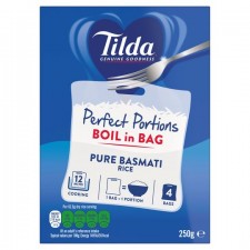 Tilda Cook In Bag Basmati Rice 2x125g