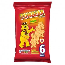 Pom Bear Original Snacks 6 Pack 