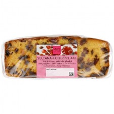 Marks and Spencer Sultana and Cherry Cake 350g.