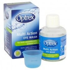 Optrex Multi Action Eye Wash 100ml Plus Eye Bath