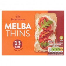 Morrisons Melba Thins 100g