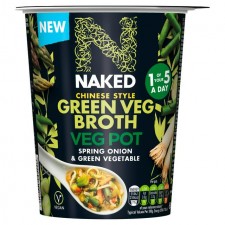 Naked Chinese Style Green Veg Broth Veg Pot 60g