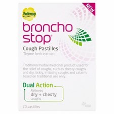 Buttercup Bronchostop Cough Pastilles 20 per pack