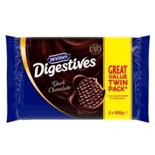 McVities Dark Chocolate Digestives Twin Pack 2 x 316g
