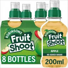 Robinsons Fruit Shoot No Added Sugar Apple 8 x 200ml