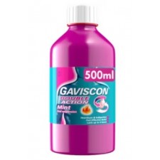 Gaviscon Double Action Liquid Relief Mint 500ml