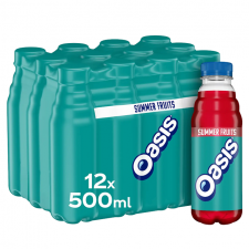 Retail Pack Oasis Summer Fruits 12x500ml Bottles