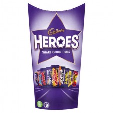Cadbury Heroes Chocolate 290g inc. Wraps