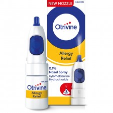 Otrivine Allergy Relief 0.1% Nasal Spray 10ml