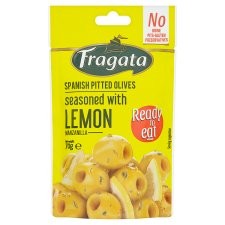 Fragata Spanish Pitted Olives With Lemon 70g