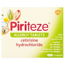 Piriteze Allergy Tablets 14 per pack
