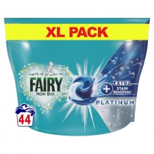 Fairy Platinum Non Bio Pods Washing Capsules 44 Washes