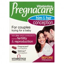Vitabiotics Pregnacare His And Her Conception 60s