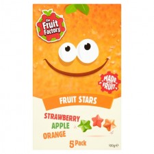 The Fruit Factory Fruit Stars 5 x 18g