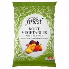 Tesco Finest Root Vegetable Crisps 125g