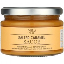 Marks and Spencer Salted Caramel Sauce 260g jar