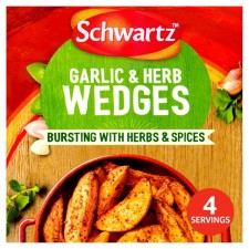 Schwartz Garlic and Herb Wedge Mix 38g