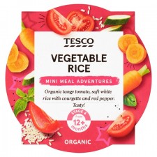 Tesco Vegetable Rice Babyfood 200g