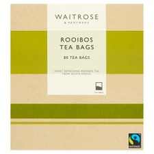 Waitrose Caffeine Free Rooibos 80 Teabags