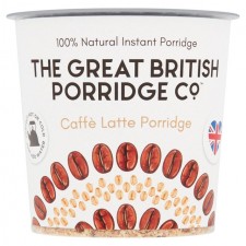 The Great British Porridge Company Caffe Latte 60g Pot