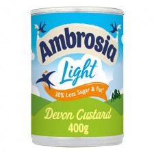 Ambrosia Light Devon Custard 400g Tin