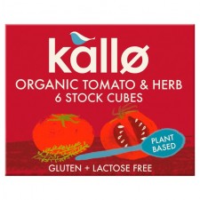 Kallo Organic Tomato and Herb Stock Cubes 6 x 11g